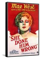 She Done Him Wrong, 1933-null-Framed Stretched Canvas