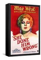 She Done Him Wrong, 1933-null-Framed Stretched Canvas