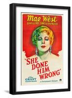 She Done Him Wrong, 1933-null-Framed Giclee Print