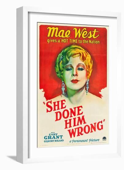 She Done Him Wrong, 1933-null-Framed Giclee Print