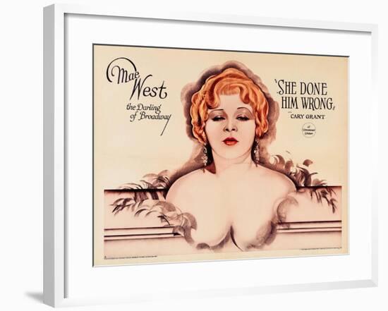 She Done Him Wrong, 1933-null-Framed Giclee Print