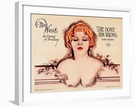 She Done Him Wrong, 1933-null-Framed Giclee Print