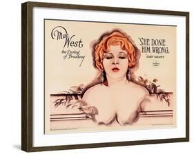 She Done Him Wrong, 1933-null-Framed Giclee Print