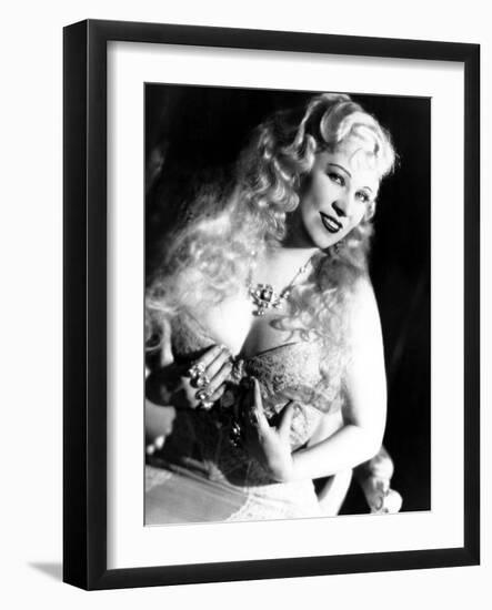 She Done Him Wrong, Mae West, 1933-null-Framed Art Print