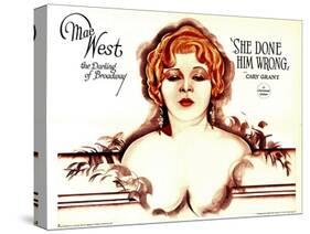 She Done Him Wrong, Mae West, 1933-null-Stretched Canvas