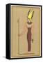 She Guards the Southern Frontier of Egypt and Lower Nubia and is Associated with the Nile Flooding-E.a. Wallis Budge-Framed Stretched Canvas