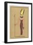 She Guards the Southern Frontier of Egypt and Lower Nubia and is Associated with the Nile Flooding-E.a. Wallis Budge-Framed Art Print