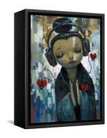 She Had Her Sources-Aaron Jasinski-Framed Stretched Canvas