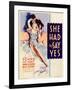 She Had to Say Yes, Lyle Talbot, Loretta Young on Midget Window Card, 1933-null-Framed Art Print