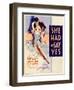 She Had to Say Yes, Lyle Talbot, Loretta Young on Midget Window Card, 1933-null-Framed Art Print