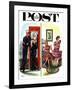 "She Has a Great Personality," Saturday Evening Post Cover, May 12, 1962-Constantin Alajalov-Framed Giclee Print