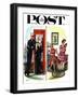 "She Has a Great Personality," Saturday Evening Post Cover, May 12, 1962-Constantin Alajalov-Framed Giclee Print