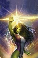 She-Hulk: Cosmic Collision No.1 Cover: She-Hulk-Stjepan Sejic-Lamina Framed Poster