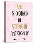 She Is Clothed-Kimberly Allen-Stretched Canvas