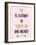 She Is Clothed-Kimberly Allen-Framed Art Print