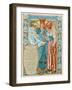 She Is Conducted by Chicago to the World's Fair-Walter Crane-Framed Giclee Print