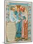 She Is Conducted by Chicago to the World's Fair-Walter Crane-Mounted Giclee Print