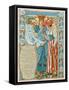 She Is Conducted by Chicago to the World's Fair-Walter Crane-Framed Stretched Canvas