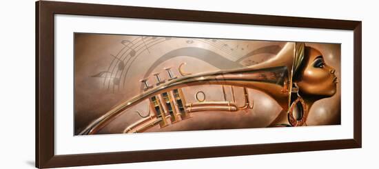 She Is Music-Salaam Muhammad-Framed Premium Giclee Print