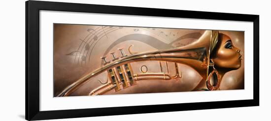 She Is Music-Salaam Muhammad-Framed Premium Giclee Print