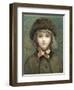 she Is Witty to Talk With' (W/C on Paper)-Helen Jackson-Framed Giclee Print