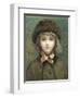 she Is Witty to Talk With' (W/C on Paper)-Helen Jackson-Framed Giclee Print