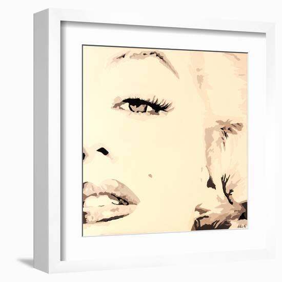 She Knows Marilyn Monroe Pop Art-Pop Art Queen-Framed Giclee Print