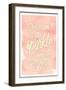 She leaves a sparkle 2-Kimberly Glover-Framed Giclee Print