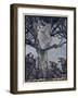 She Looked with Angry Woe at the Straining and Snarling Horde Below-Arthur Rackham-Framed Giclee Print