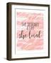 She Loved 1-Kimberly Allen-Framed Art Print