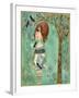 She Loves Birds-Wyanne-Framed Giclee Print