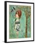 She Loves Birds-Wyanne-Framed Giclee Print