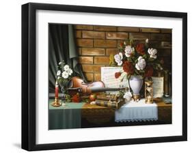 She Loves Me-R.W. Hedge-Framed Giclee Print