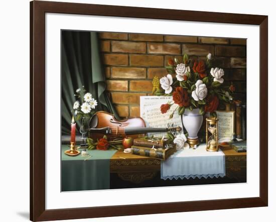 She Loves Me-R.W. Hedge-Framed Giclee Print