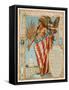 She Prefers Her Independence-Walter Crane-Framed Stretched Canvas