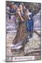 She Pulled Herself Up to a Limb Beside Him.-Charles Edmund Brock-Mounted Giclee Print