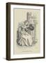 She put in the feather last night, 1896-Hugh Thomson-Framed Giclee Print