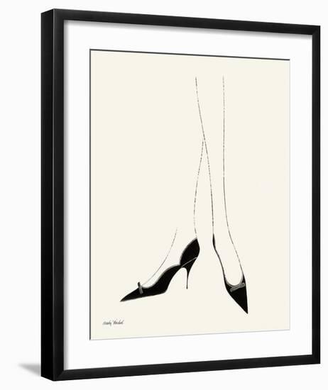 She Really has Class-Andy Warhol-Framed Giclee Print