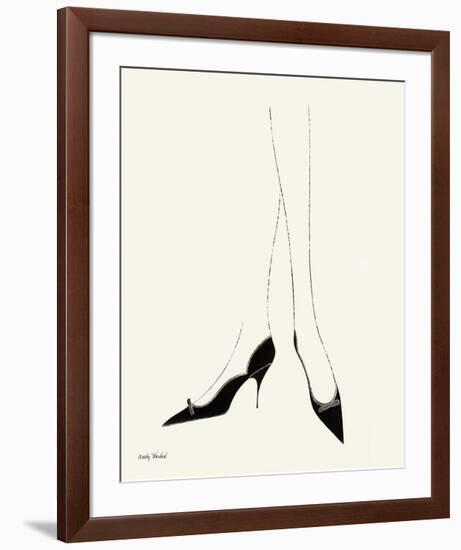 She Really has Class-Andy Warhol-Framed Giclee Print