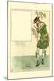 She Recovered Only When the 29th of May Gave Her a Mouthful of Oak Apple Cider.-Walter Crane-Mounted Art Print