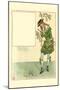 She Recovered Only When the 29th of May Gave Her a Mouthful of Oak Apple Cider.-Walter Crane-Mounted Art Print