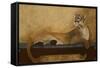 She’s a Cougar-Jan Panico-Framed Stretched Canvas