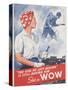 She's a Wow Poster-Adolph Treidler-Stretched Canvas