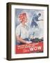 She's a Wow Poster-Adolph Treidler-Framed Giclee Print