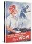 She's a Wow Poster-Adolph Treidler-Stretched Canvas