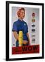 She's a Wow Poster-Adolph Treidler-Framed Giclee Print