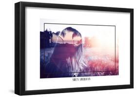 She's American-null-Framed Poster