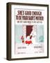 She's Good Enough To Be Your Baby's Mother-Starmer-Framed Art Print