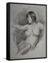 She's Looking for Love-Nobu Haihara-Framed Stretched Canvas