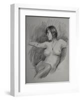 She's Looking for Love-Nobu Haihara-Framed Giclee Print